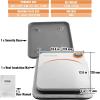 imageVEVOR 8 in 1 Heat Press Machine 15x15 Inch 360 Swing Away Tshirt Press Digital Professional Sublimation Heat Transfer for T Shirts Hat Cap Mug PlatePink