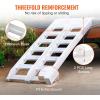 imageVEVOR Aluminum Ramps 880 LBS Capacity 472quot x 85quot Loading Ramps for Motorcycle Dirt Bike Trailer ATV UTV Garden Tractor and Lawn Mower 2PCS8100lbs