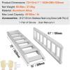imageVEVOR Aluminum Ramps 880 LBS Capacity 472quot x 85quot Loading Ramps for Motorcycle Dirt Bike Trailer ATV UTV Garden Tractor and Lawn Mower 2PCS8100lbs