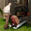 imageVEVOR Aluminum Ramps 880 LBS Capacity 472quot x 85quot Loading Ramps for Motorcycle Dirt Bike Trailer ATV UTV Garden Tractor and Lawn Mower 2PCS880lbs