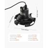 imageVEVOR Automatic Pool Cover Pump 12 HP 1600 GPH 120V Submersible Swimming Pool Cover Pump with 25 ft Power Cord 25 ft Max Head Lift Water Removal and Transfer Pump for Pool Draining Hot Tubs12 HP 1600 GPH