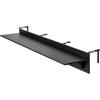 imageVEVOR Balcony Hanging Table 315 x 12 inch Folding Balcony Railing Table Outdoor Bar Table 50 lbs Loading Fit Railing from 1quot to 43quot Serving for Patio ampamp Deck59 x 12 inch