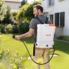 imageVEVOR Battery Powered Backpack Sprayer 32 Gal Powerful Electric Backpack Sprayer 2 Retractable Wands ampamp 5 Nozzles Adjustable 090 PSI 2 Hour Runtime Portable Weed Sprayers for Yard Garden Lawn32 Gal Backpack Sprayer