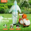 imageVEVOR Battery Powered Backpack Sprayer 32 Gal Powerful Electric Backpack Sprayer 2 Retractable Wands ampamp 5 Nozzles Adjustable 090 PSI 2 Hour Runtime Portable Weed Sprayers for Yard Garden Lawn15 Gal Sprayer with Wheels