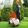 imageVEVOR Battery Powered Backpack Sprayer 32 Gal Powerful Electric Backpack Sprayer 2 Retractable Wands ampamp 5 Nozzles Adjustable 090 PSI 2 Hour Runtime Portable Weed Sprayers for Yard Garden Lawn15 Gal Sprayer with Wheels