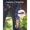 imageVEVOR Broad Fork 5Tine Pitchfork with Dual Fiberglass Handles Heavy Duty Garden Fork Ergonomic UShaped Design Broadfork Hand Tiller Gardening Tool for Composting Transplanting Aeration5Tine
