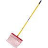 imageVEVOR Broad Fork 5Tine Pitchfork with Dual Fiberglass Handles Heavy Duty Garden Fork Ergonomic UShaped Design Broadfork Hand Tiller Gardening Tool for Composting Transplanting Aeration18Tine