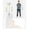 imageVEVOR Broad Fork 5Tine Pitchfork with Dual Fiberglass Handles Heavy Duty Garden Fork Ergonomic UShaped Design Broadfork Hand Tiller Gardening Tool for Composting Transplanting Aeration5Tine