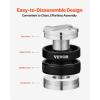imageVEVOR Coffee Distributor 58mm 2in1 Adjustable Espresso Distributor with FanShaped Base Coffee Distributor 304 Stainless Steel with EasytoDisassemble Design53mm