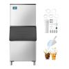 imageVEVOR Commercial Ice Maker Storage Bin 300 LBS Capacity IceBin Commercial Ice Storage Bin with Adjustable AntiSlip Rubber Feet Suitable for Restaurant Hotel and Beverage ShopsWhole Machine