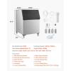 imageVEVOR Commercial Ice Maker Storage Bin 300 LBS Capacity IceBin Commercial Ice Storage Bin with Adjustable AntiSlip Rubber Feet Suitable for Restaurant Hotel and Beverage ShopsIce Storage Bin