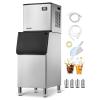 imageVEVOR Commercial Ice Maker Storage Bin 300 LBS Capacity IceBin Commercial Ice Storage Bin with Adjustable AntiSlip Rubber Feet Suitable for Restaurant Hotel and Beverage ShopsWhole Machine