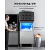 imageVEVOR Commercial Ice Maker Storage Bin 300 LBS Capacity IceBin Commercial Ice Storage Bin with Adjustable AntiSlip Rubber Feet Suitable for Restaurant Hotel and Beverage ShopsIce Maker Unit
