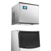 imageVEVOR Commercial Ice Maker Storage Bin 300 LBS Capacity IceBin Commercial Ice Storage Bin with Adjustable AntiSlip Rubber Feet Suitable for Restaurant Hotel and Beverage ShopsWhole Machine