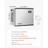 imageVEVOR Commercial Ice Maker Storage Bin 300 LBS Capacity IceBin Commercial Ice Storage Bin with Adjustable AntiSlip Rubber Feet Suitable for Restaurant Hotel and Beverage ShopsIce Maker Unit