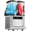 imageVEVOR Commercial Slushy Machine 12Lx3 Triple Tank Frozen Drink Machine 144 Cups Stainless Steel Margarita Smoothie Frozen Drink Maker Slushie Maker for Home Party Restaurants Cafe Bars24L