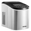 imageVEVOR Countertop Ice Maker 9 Cubes Ready in 6 Mins 26lbs in 24Hrs SelfCleaning Portable Ice Maker with Ice Scoop and Basket Ice Machine with 2 Sizes Bullet Ice for Home Kitchen Office Bar Party33LBS