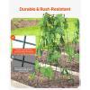 imageVEVOR Cucumber Trellis for Climbing Plants39quot H x 32quot W Foldable Cucumber Trellis Set with Twist Ties Metal Garden Trellis for Raised Bed Outdoor Plant Grow Support for Tomato Vegetable2 Pack39 W x 32 L