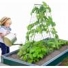 imageVEVOR Cucumber Trellis for Climbing Plants39quot H x 32quot W Foldable Cucumber Trellis Set with Twist Ties Metal Garden Trellis for Raised Bed Outdoor Plant Grow Support for Tomato Vegetable2 Pack46 W x 32 L