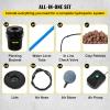 imageVEVOR DWC Hydroponic System 5 Gallon 8 Buckets Deep Water Culture Growing Bucket Hydroponics Grow Kit with Pump Air Stone and Water Level Device for IndoorOutdoor Leafy Vegetables4 Buckets