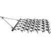imageVEVOR Drag Harrow 4 x 5 ft Chain Harrow  Made from Q235 Steel UTV Tractor Attachments for Landscape Leveling or Sod Prepping Durable Harrow Rake for Gravel Driveway Farm Field Garden Black58x48