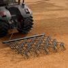imageVEVOR Drag Harrow 4 x 5 ft Chain Harrow  Made from Q235 Steel UTV Tractor Attachments for Landscape Leveling or Sod Prepping Durable Harrow Rake for Gravel Driveway Farm Field Garden Black58x48