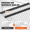 imageVEVOR Drag Harrow 4 x 5 ft Chain Harrow  Made from Q235 Steel UTV Tractor Attachments for Landscape Leveling or Sod Prepping Durable Harrow Rake for Gravel Driveway Farm Field Garden Black4 x 5