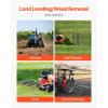 imageVEVOR Drag Harrow 4 x 5 ft Chain Harrow  Made from Q235 Steel UTV Tractor Attachments for Landscape Leveling or Sod Prepping Durable Harrow Rake for Gravel Driveway Farm Field Garden Black4 x 5 ft