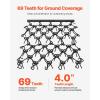 imageVEVOR Drag Harrow 4 x 5 ft Chain Harrow  Made from Q235 Steel UTV Tractor Attachments for Landscape Leveling or Sod Prepping Durable Harrow Rake for Gravel Driveway Farm Field Garden Black4 x 57 ft