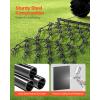 imageVEVOR Drag Harrow 4 x 5 ft Chain Harrow  Made from Q235 Steel UTV Tractor Attachments for Landscape Leveling or Sod Prepping Durable Harrow Rake for Gravel Driveway Farm Field Garden Black4 x 57 ft