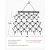 imageVEVOR Drag Harrow 4 x 5 ft Chain Harrow  Made from Q235 Steel UTV Tractor Attachments for Landscape Leveling or Sod Prepping Durable Harrow Rake for Gravel Driveway Farm Field Garden Black4 x 56 ft