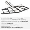 imageVEVOR Drag Harrow 74quot Width Tow Behind Drag Harrow Q235 Steel Driveway Grader with Adjustable Bars ampamp Pin Hitch Support up to 50 lbs Tractor Driveway Harrow for ATVs UTVs Garden Lawn Tractors84