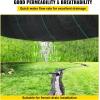 imageVEVOR Driveway Fabric Heavy Duty 6x300ft 3oz Woven Landscape Fabric Garden Weed Barrier Fabric Weed Control Fabric Geotextile Fabric for Landscaping Ground Cover Weed Block Gardening Mat BlackWoven