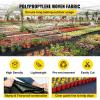 imageVEVOR Driveway Fabric Heavy Duty 6x300ft 3oz Woven Landscape Fabric Garden Weed Barrier Fabric Weed Control Fabric Geotextile Fabric for Landscaping Ground Cover Weed Block Gardening Mat BlackWoven