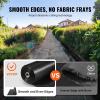 imageVEVOR Driveway Fabric Heavy Duty 6x300ft 3oz Woven Landscape Fabric Garden Weed Barrier Fabric Weed Control Fabric Geotextile Fabric for Landscaping Ground Cover Weed Block Gardening Mat BlackWoven