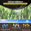 imageVEVOR Driveway Fabric Heavy Duty 6x300ft 3oz Woven Landscape Fabric Garden Weed Barrier Fabric Weed Control Fabric Geotextile Fabric for Landscaping Ground Cover Weed Block Gardening Mat BlackWoven