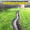 imageVEVOR Driveway Fabric Heavy Duty 6x300ft 3oz Woven Landscape Fabric Garden Weed Barrier Fabric Weed Control Fabric Geotextile Fabric for Landscaping Ground Cover Weed Block Gardening Mat BlackNon Woven