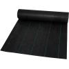 imageVEVOR Driveway Fabric Heavy Duty 6x300ft 3oz Woven Landscape Fabric Garden Weed Barrier Fabric Weed Control Fabric Geotextile Fabric for Landscaping Ground Cover Weed Block Gardening Mat BlackWoven