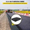 imageVEVOR Driveway Fabric Heavy Duty 6x300ft 3oz Woven Landscape Fabric Garden Weed Barrier Fabric Weed Control Fabric Geotextile Fabric for Landscaping Ground Cover Weed Block Gardening Mat BlackWoven