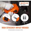 imageVEVOR Electric Car Jack 5 Ton11023 LBS Hydraulic Jack Lift with Electric Impact Wrench Builtin Inflatable Pump and LED Light for SUV MPV Sedan Truck Change Tires Garage Repairwith Electric Wrench