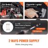 imageVEVOR Electric Car Jack 5 Ton11023 LBS Hydraulic Jack Lift with Electric Impact Wrench Builtin Inflatable Pump and LED Light for SUV MPV Sedan Truck Change Tires Garage Repairwith Electric Wrench