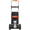 imageVEVOR Electric Stair Climbing Dolly 880lbs Electric Stair Climbing Hand Trucks with 1575in Rope ampamp Extendable Handle Heavy Duty Stair Climber for Warehouse Logistics Moving FurnitureBlueBlack