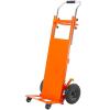 imageVEVOR Electric Stair Climbing Dolly 880lbs Electric Stair Climbing Hand Trucks with 1575in Rope ampamp Extendable Handle Heavy Duty Stair Climber for Warehouse Logistics Moving FurnitureBlueOrange
