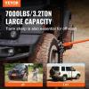 imageVEVOR Farm Jack60quot Utility High Lift Farm Jack 7000 lbs Capacity Ratcheting Off Road Utility Jack HeavyDuty Farm Jack for Tractor Truck SUV Bumper Lift Orange60 inch