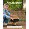 imageVEVOR Faux Rock Cover Outdoor Fake Rock Well Pump Cover Realistic Natural Texture Lightweight ampamp WeatherResistant Artificial Boulder for Landscaping Garden Yard Dcor Sandy Brown Small SizeIrregular ovalsmall sizesandy yellow