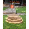 imageVEVOR Faux Rock Cover Outdoor Fake Rock Well Pump Cover Realistic Natural Texture Lightweight ampamp WeatherResistant Artificial Boulder for Landscaping Garden Yard Dcor Sandy Brown Small SizeIrregular ovalsmall sizesandy yellow