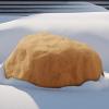 imageVEVOR Faux Rock Cover Outdoor Fake Rock Well Pump Cover Realistic Natural Texture Lightweight ampamp WeatherResistant Artificial Boulder for Landscaping Garden Yard Dcor Sandy Brown Small SizeIrregular ovalsmall sizesandy yellow