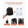 imageVEVOR First Aid Kit 500 Pieces 600D Nylon Large Survival First Aid Bag Emergency Medical Supplies for Home Car Office Travel Camping Truck Hiking Sports Vehicle and Outdoor EmergenciesBlack