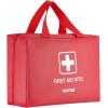 imageVEVOR First Aid Kit 500 Pieces 600D Nylon Large Survival First Aid Bag Emergency Medical Supplies for Home Car Office Travel Camping Truck Hiking Sports Vehicle and Outdoor EmergenciesRed