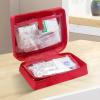 imageVEVOR First Aid Kit 500 Pieces 600D Nylon Large Survival First Aid Bag Emergency Medical Supplies for Home Car Office Travel Camping Truck Hiking Sports Vehicle and Outdoor EmergenciesRed